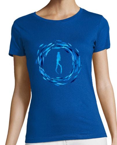 Camiseta mujer Free Diving - NODECO Scubawear laTostadora - latostadora.com - Modalova