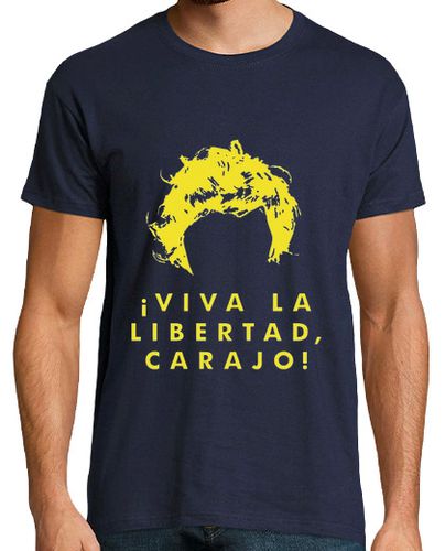 Camiseta Viva la libertad carajo H - latostadora.com - Modalova