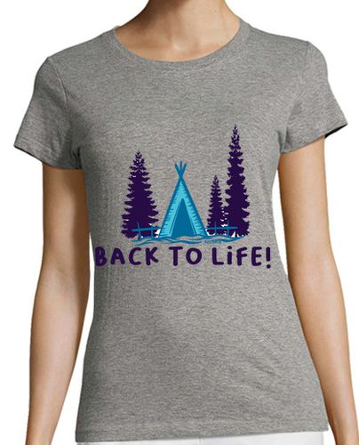 Camiseta mujer Back To Life - latostadora.com - Modalova