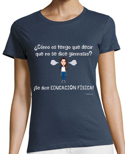 Camiseta mujer Camiseta No gimnasia ProfEFuriosa - latostadora.com - Modalova