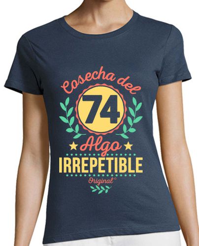 Camiseta Mujer Manga Corta Cosecha del 74. Irrepetible laTostadora - latostadora.com - Modalova