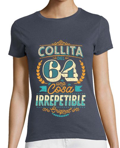 Camiseta Mujer Manga Corta Collita del 64. Irrepetible laTostadora - latostadora.com - Modalova