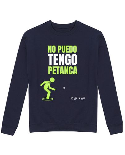 Sudadera Sin Capucha Unisex No Puedo -Tengo Petanca laTostadora - latostadora.com - Modalova