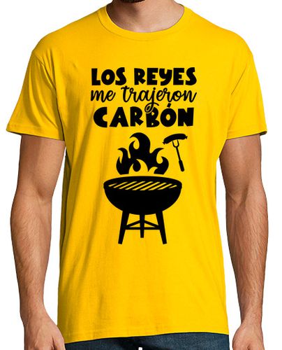 Camiseta Los Reyes Me Trajeron Carbón - latostadora.com - Modalova