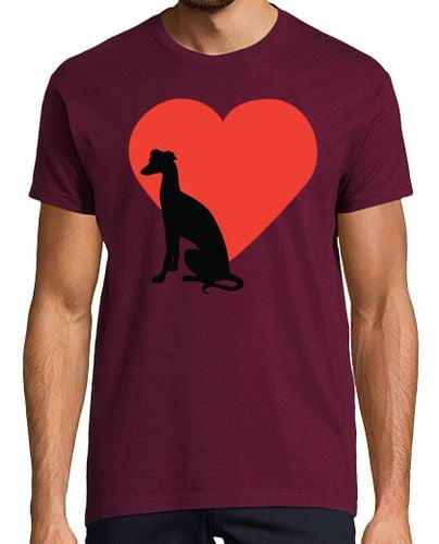 Camiseta Hombre Manga Corta Camiseta Corazón de Galgo laTostadora - latostadora.com - Modalova