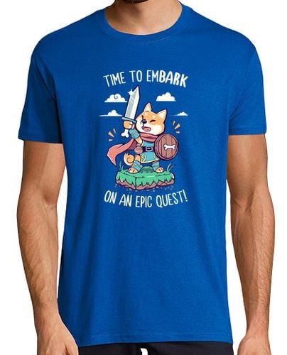 Camiseta Hombre Manga Corta hora de embarcarse en una búsqueda épica - camisa para hombre laTostadora - latostadora.com - Modalova