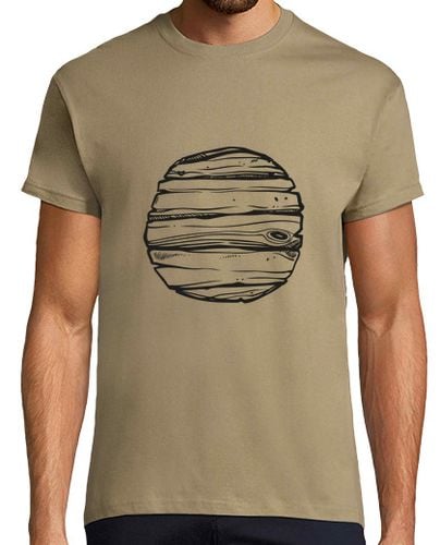 Camiseta Hombre Manga Corta ronda de madera laTostadora - latostadora.com - Modalova