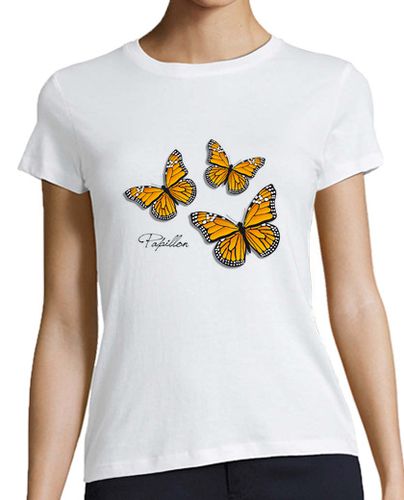 Camiseta Mujer Manga Corta Papillon laTostadora - latostadora.com - Modalova