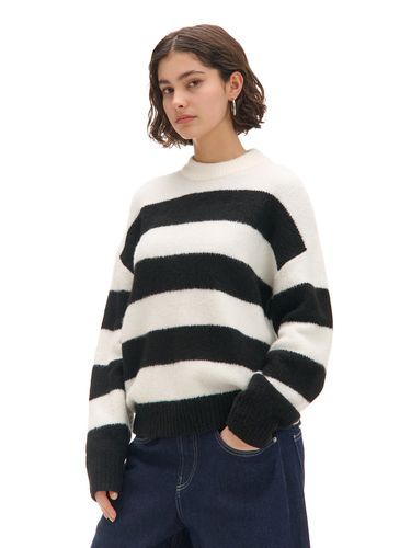 Cropp - Jersey a rayas - Blanco - Cropp - Modalova