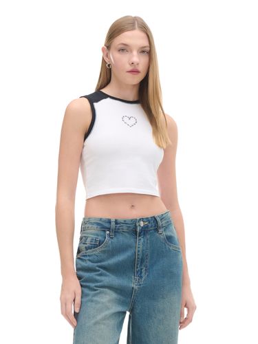 Cropp - Camiseta estampada - Blanco - Cropp - Modalova