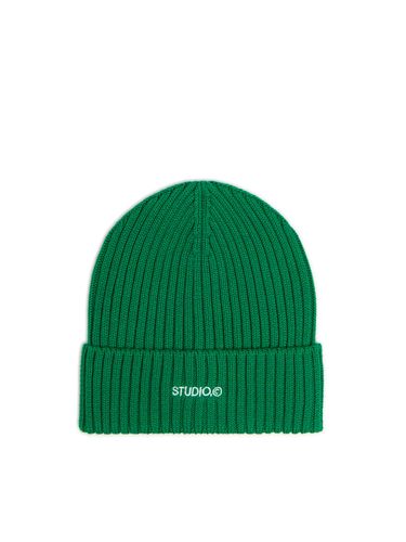 Cropp - Gorro con parche - Verde - Cropp - Modalova