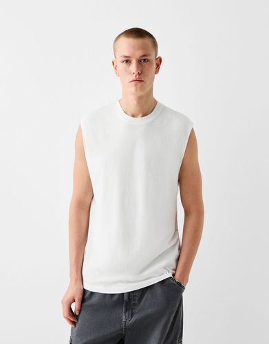 Camiseta Sin Mangas Worker Fit Hombre M - Bershka - Modalova