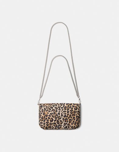 Bolso Bandolera Multiposición Efecto Piel Mujer - Bershka - Modalova