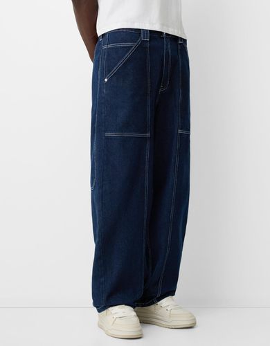 Jeans Superbaggy Carpenter Hombre 32 - Bershka - Modalova