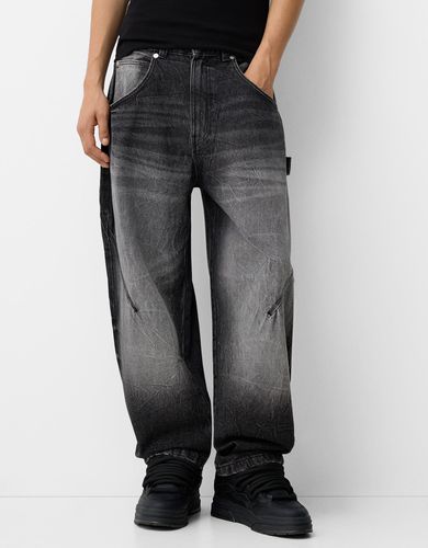 Jeans Baggy Balloon Hombre 44 - Bershka - Modalova