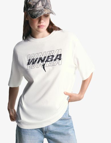 Ta Wnba Manga Corta Con Filtro Digital Mujer M " - Bershka - Modalova