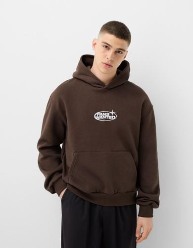 Sudadera Capucha Oversize Hombre S - Bershka - Modalova