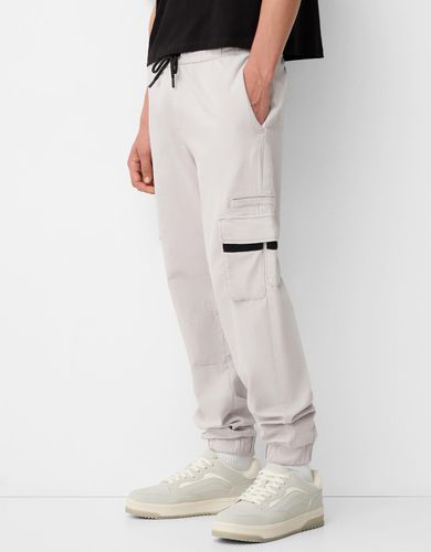 Pantalón Jogger Cargo Hombre L - Bershka - Modalova