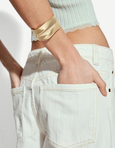 Bershka Brazalete Dorado Mujer Oro - Bershka - Modalova