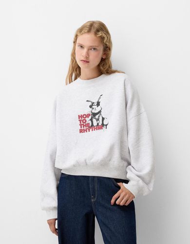 Sudadera Print Mujer 10-12 - Bershka - Modalova