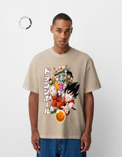 Camiseta Dragon Ball Manga Corta Hombre L - Bershka - Modalova