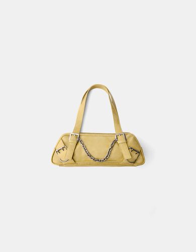 Bolso Bowling Hebillas Mujer - Bershka - Modalova