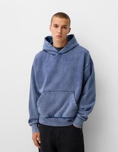 Sudadera Boxy Capucha Hombre Xl - Bershka - Modalova