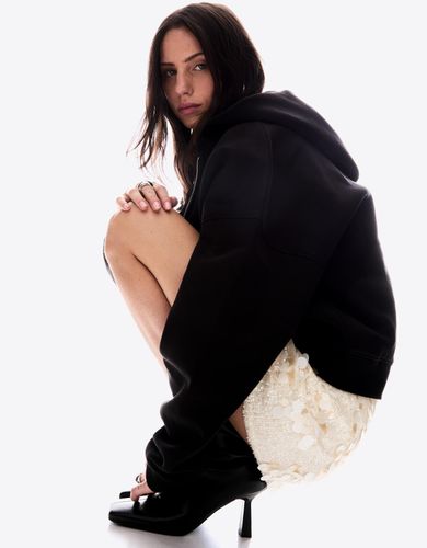 Shka Falda Mini Lentejuelas Mujer M " - Bershka - Modalova