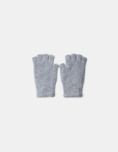 Bershka Guantes Largos Hombre Gris - Bershka - Modalova