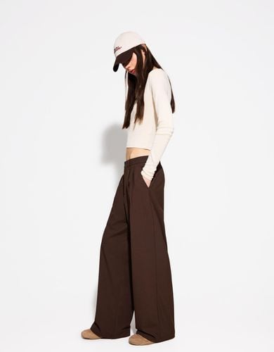 Pantalón Baggy Low Rise Mujer 40 - Bershka - Modalova