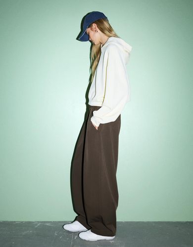 Pantalón Jogger Barrel Mujer L - Bershka - Modalova