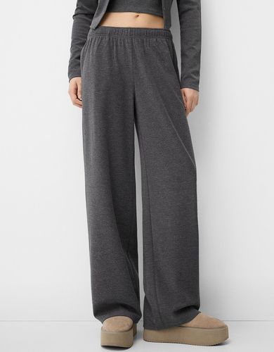 Pantalón Recto Mujer 10-12 - Bershka - Modalova