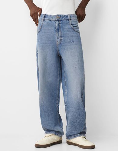 Jeans Baggy Costuras Hombre 32 - Bershka - Modalova