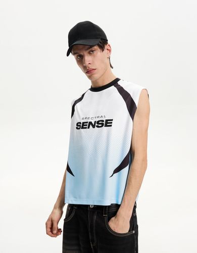 Camiseta Sin Mangas Sport Print Hombre M - Bershka - Modalova