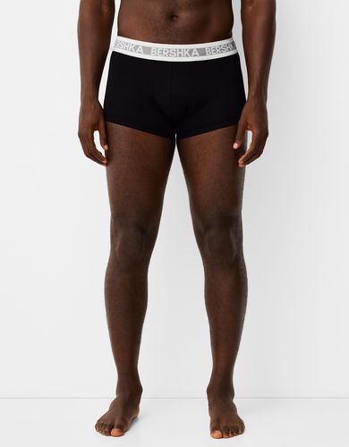 Pack 3 Boxers Cintura Print Hombre M - Bershka - Modalova