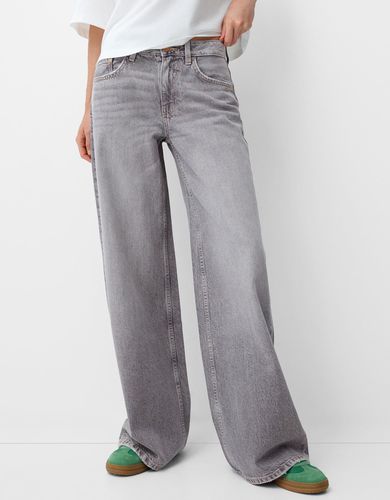 Jeans Wide Leg Mujer 38 - Bershka - Modalova