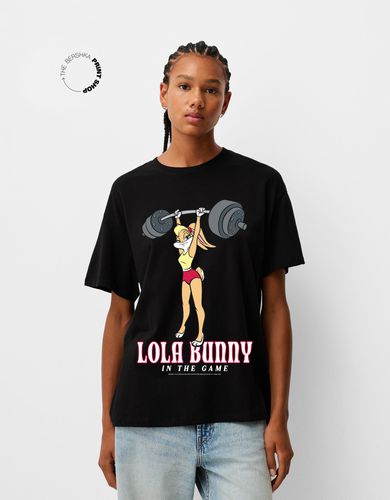 Camiseta Looney Tunes Manga Corta Oversize Mujer 10-12 - Bershka - Modalova