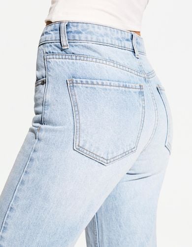 Jeans Straight Wide Mujer 36 - Bershka - Modalova