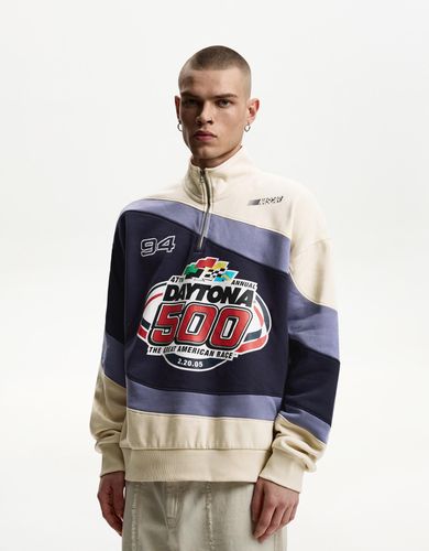 Sudadera Nascar Print Hombre M - Bershka - Modalova