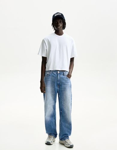 Jeans Baggy Hombre 34 - Bershka - Modalova