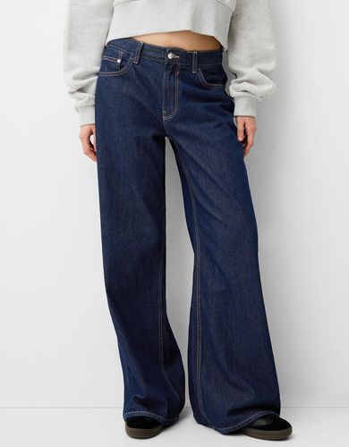 Jeans Wide Leg Mujer 36 - Bershka - Modalova