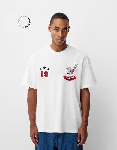 Camiseta Looney Tunes Manga Corta Hombre L - Bershka - Modalova