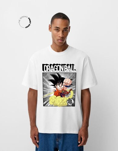 Camiseta Dragon Ball Manga Corta Hombre S - Bershka - Modalova