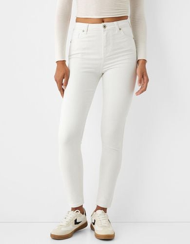 Jeans Super High Waist Skinny Mujer 32 - Bershka - Modalova