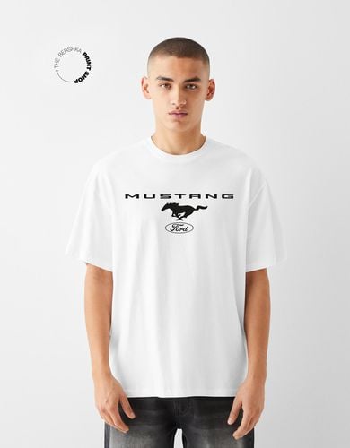 Camiseta Ford Manga Corta Hombre S - Bershka - Modalova