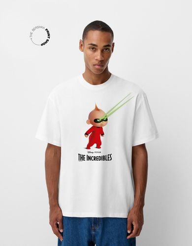 Camiseta The Incredibles Manga Corta Hombre Xs - Bershka - Modalova