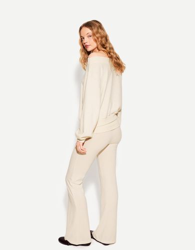 Jersey Asimétrico Soft Touch Mujer 10-12 - Bershka - Modalova