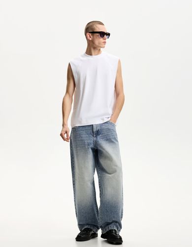 Jeans Superbaggy Hombre 40 - Bershka - Modalova