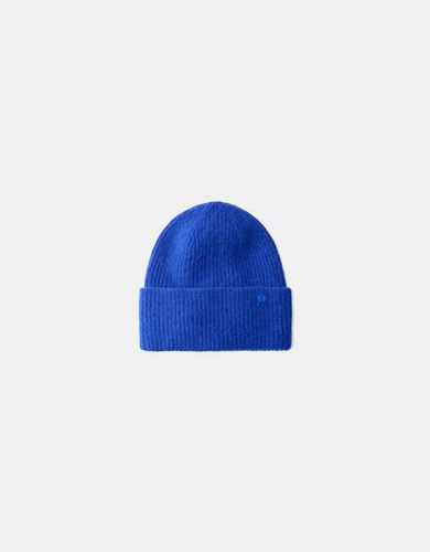 Bershka Gorro Rib Mujer Azul - Bershka - Modalova