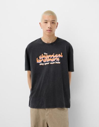 Camiseta The Chemical Brothers Manga Corta Relaxed Hombre L - Bershka - Modalova